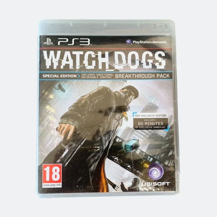 Watch Dogs Special Edition - PS3 - (Used - Complete)