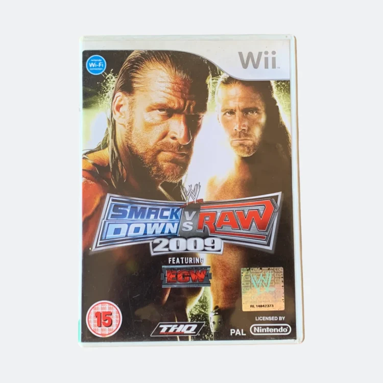WWE Smackdown VS Raw 2009 - Wii – (Used – Complete)