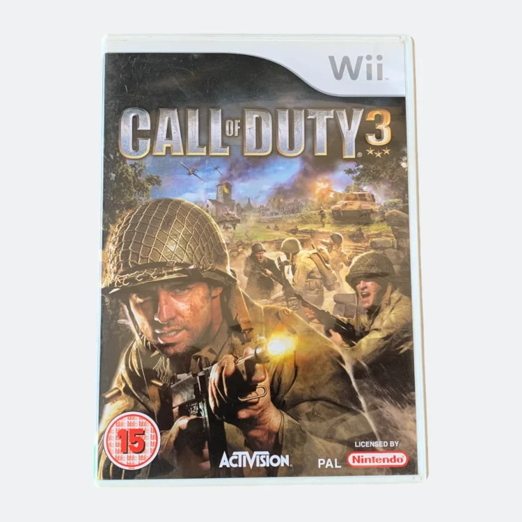Call of Duty 3 - Wii – (Used – No Manual)