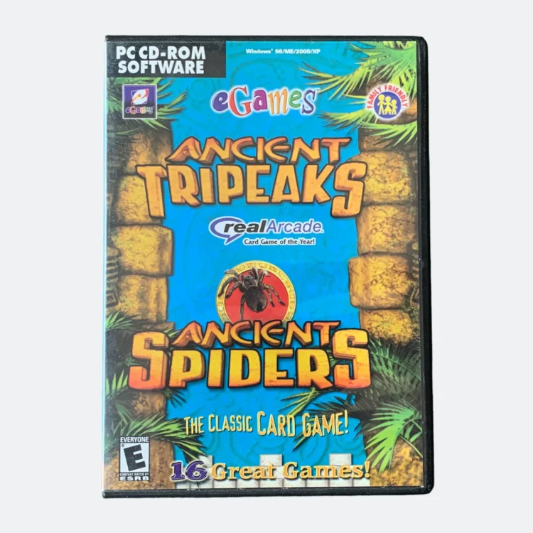 Ancient Tripeaks - Ancient Spiders - PC – (Used – No Manual)