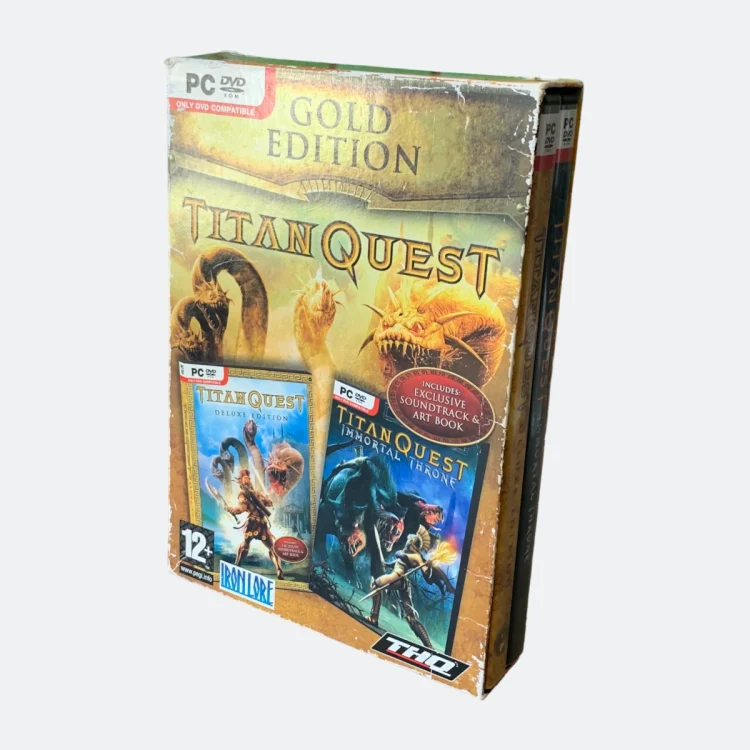 Titan Quest Gold Edition - PC – (Used – Complete)