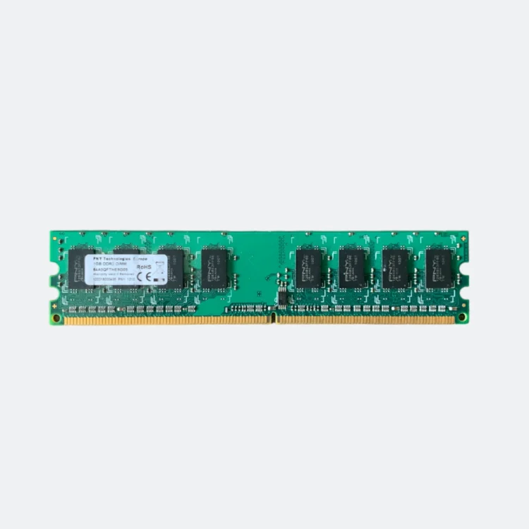 ΜΝΗΜΗ RAM DDR2 1GB PNY 64A0QFTHE8G09 PC2-5300 667MHZ